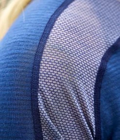 Norrøna Bitihorn Wool Shirt - Women's|-|Chandail En Laine Bitihorn - Femme -Norrøna Shop NOR 2632 18 7E 7EDetail4 20Indigo 20Night