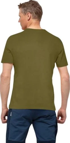 Norrøna /29 Cotton Viking T-Shirt - Men's|-|T-shirt En Coton Viking /29 - Homme -Norrøna Shop NOR 3417 21 7E 7EBack 20Olive 20Drab