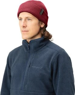 Norrøna 29 Fisherman Beanie|-|Tuque 29 Fisherman -Norrøna Shop NOR 3616 18 7E 7EFront2 20Rhubarb