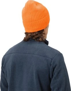 Norrøna Rib Beanie - Unisex|-|Tuque Côtelée Norrøna - Unisexe -Norrøna Shop NOR 5217 20 7E 7EBack2 20Orange 20Popsicle