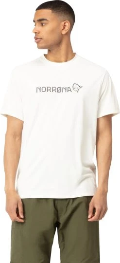 Norrøna Tech T-Shirt - Men's|-|T-shirt Tech De Norrøna - Homme -Norrøna Shop NOR 5224 21 7ESnowdrop 83a98ee6 d9ce 418b 9351 b22125e89c60