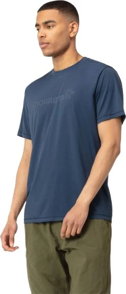 Norrøna Tech T-Shirt - Men's|-|T-shirt Tech De Norrøna - Homme -Norrøna Shop NOR 5224 21 7E 7ESide 20Indigo 20Night