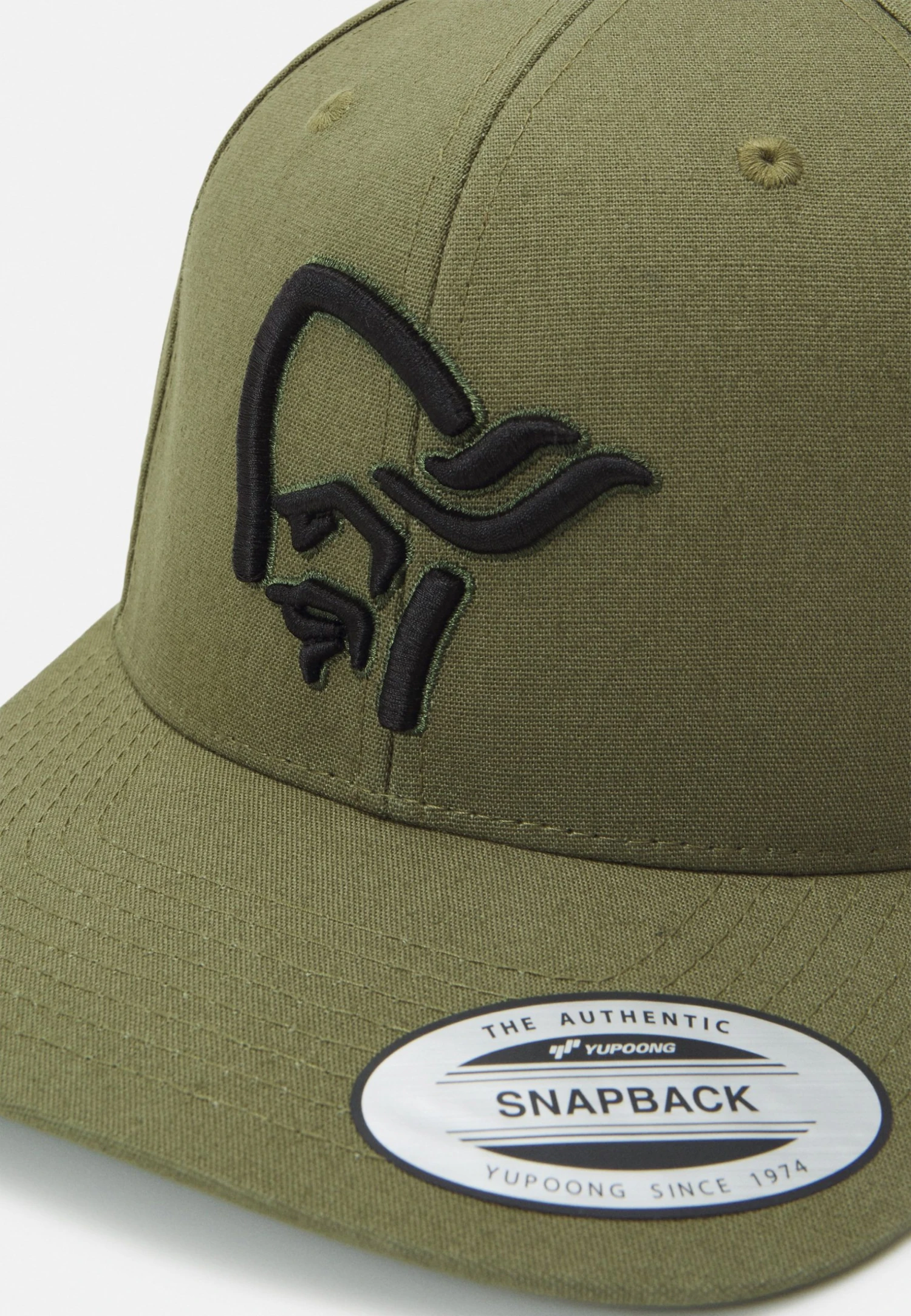 Norrøna Snap Back Unisex - Cap - Olive Night 6 Norrøna Snap Back Unisex - Cap - Olive Night - Image 4
