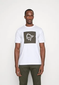 Norrøna /29 Square Viking - Print T-Shirt - White