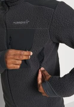 Norrøna Trollveggen Thermal Pro Jacket - Fleece Jacket - Black -Norrøna Shop c5a7aa6551924b4abb9c69d1dd9fa35b