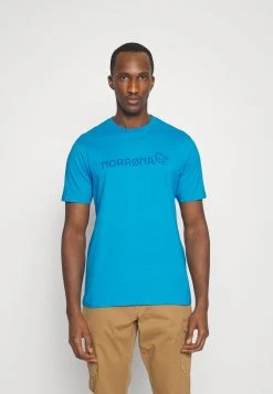 Norrøna Viking - Print T-Shirt - Hawaiian Surf Blue