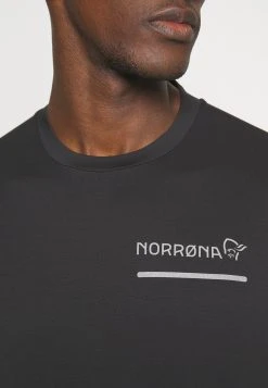 Norrøna Senja Equaliser Lightweight - Sports T-Shirt - Caviar -Norrøna Shop d2ba11e3aa734fa4a2805b3891d8963a