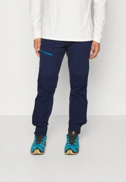 Norrøna Falketind Flex Heavy DutyPants - Outdoor Trousers - Indigo Night/Hawaiian Surf