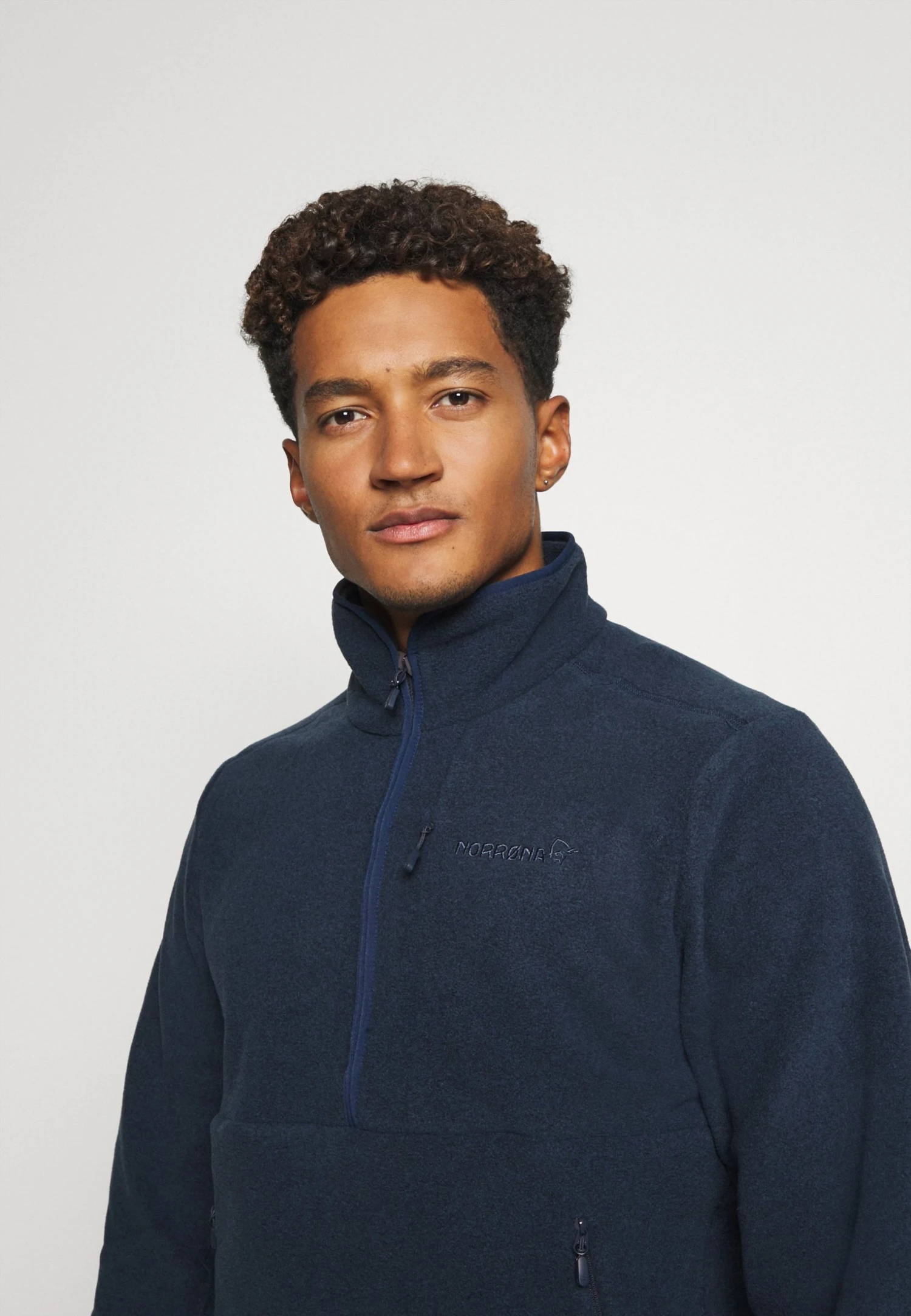 Norrøna Warm Halfzip Unisex - Fleece Jumper - Grey 6 Norrøna Warm Halfzip Unisex - Fleece Jumper - Grey - Image 4