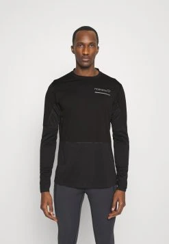 Norrøna Senja Equaliser Lightweight Long Sleeve - Long Sleeved Top - Caviar