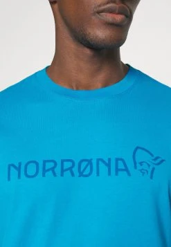 Norrøna Viking - Print T-Shirt - Hawaiian Surf Blue -Norrøna Shop f72ad256a43c47dbaf699165a06f2cf4