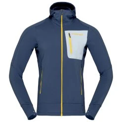 Norrøna Falketind Power Grid Hood - Fleece Jacket