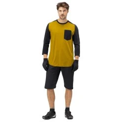 Norrøna Skibotn Wool 3/4 T-Shirt - Cycling Jersey -Norrøna Shop norroena skibotn wool 3 4 t shirt cycling jersey detail 3