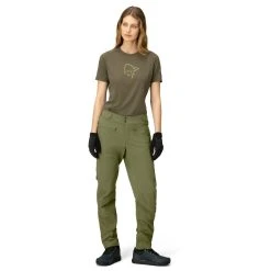 Norrøna Women's Fjørå Flex1 Pants - Cycling Bottoms -Norrøna Shop norroena womens fjoeraa flex1 pants cycling bottoms detail 3