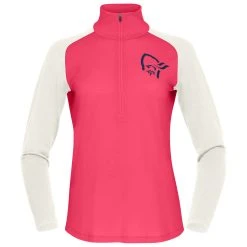 Women's Norrøna PureUll Zip Neck - Merino Jumper