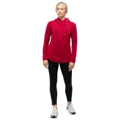 Women's Norrøna Warm2 Hood - Fleece Jumper -Norrøna Shop norroena womens norroena warm2 hood fleece jumper detail 3